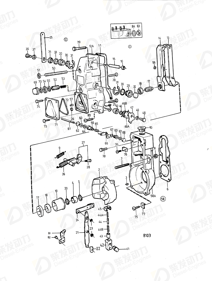 volvo penta Nut 239046 Drawing volvo penta Nut 239046 Drawing